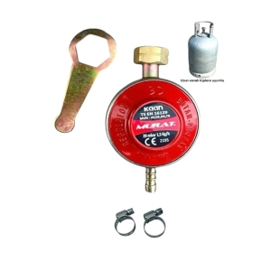 Vanalı tüp dedantörü uzun ev tüpü başlığı aygaz ipragaz her marka uzun vanalı tüpe uyumlu.